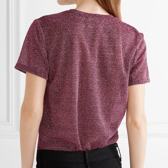 ALIX NYC Essex Metallic Stretch-Knit Bodys… - Picture 7 of 7